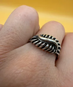 Soviet sterling silver ring Uk size R#147