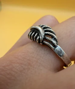 Soviet sterling silver ring Uk size R