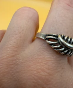 Soviet sterling silver ring Uk size R