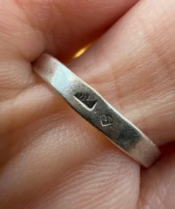 Soviet sterling silver ring Uk size R