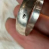 Ring size Y, “Save and Protect” inscription in Old Church Slavonic, silver