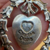 vintage hallmarked silver pendant ‘charles & diana wedding’ 1981#149