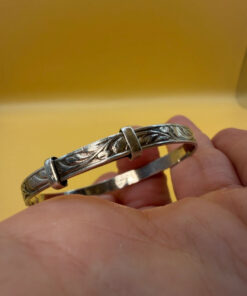 Vintage sterling silver kids bracelet