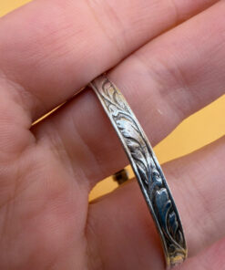 Vintage sterling silver kids bracelet