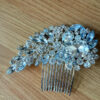 Bridal Diamond Hair Comb - Elegant Tiara for Wedding