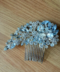 Bridal Diamond Hair Comb - Elegant Tiara for Wedding
