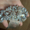 Bridal Diamond Hair Comb - Elegant Tiara for Wedding