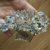 Bridal Diamond Hair Comb - Elegant Tiara for Wedding