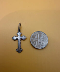Sterling silver cross #142