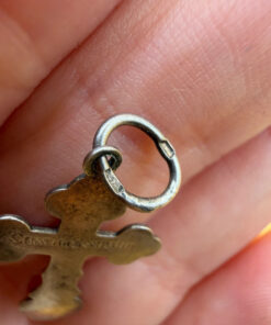 Vintage sterling silver “ safe and protect”#146
