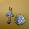 Vintage sterling silver “ safe and protect”#146