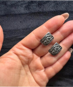 Etalon Jenavi Designer Earrings silver plated