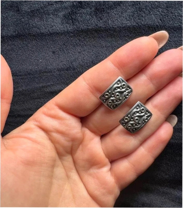 Etalon Jenavi Designer Earrings silver plated