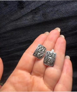 Etalon Jenavi Designer Earrings silver plated