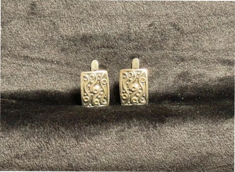 Etalon Jenavi Designer Earrings silver plated
