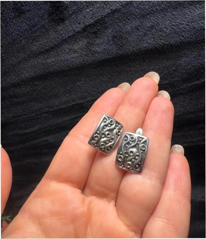 Etalon Jenavi Designer Earrings silver plated
