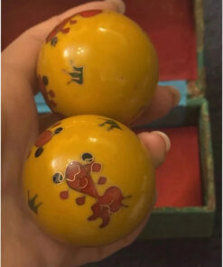 Vintage Baoding Balls - Chinese Therapy/Physio/Meditation - Original Box