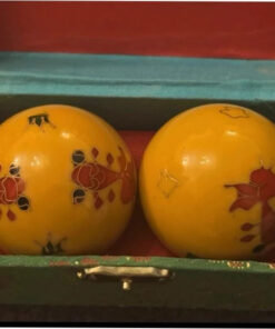 Vintage Baoding Balls - Chinese Therapy/Physio/Meditation - Original Box