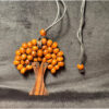 Vintage Tree of Health pendant