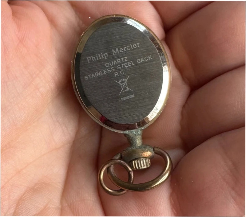 Philip Mercier Quartz Pendant Watch