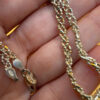 Amberta Unisex 925 Sterling Silver chain 46cm~38