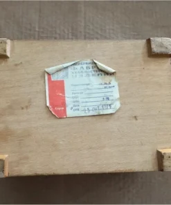 Vintage Russian Traditional Wooden Jewelry Box