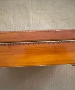 Vintage Russian Traditional Wooden Jewelry Box