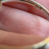 Ring with natural gemstones: sapphire, spinel, citrine, butterfly sterling silver 925, size O.~40