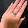 Incredible Sterling Silver Ring Uk Size R Yin-Yang Design(#15)
