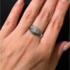 Incredible Sterling Silver Ring Uk Size R Yin-Yang Design(#15)