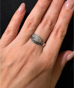 Incredible Sterling Silver Ring Uk Size R Yin-Yang Design