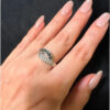 Incredible Sterling Silver Ring Uk Size R Yin-Yang Design(#15)