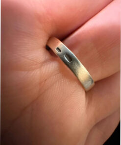 Incredible Sterling Silver Ring Uk Size R Yin-Yang Design