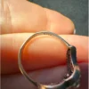 Vintage Sterling Silver Ring Wave UK M (#18)
