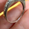 Sterling silver 925 ring with Czech glass, size M~108