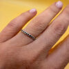 Sterling silver ring Uk size J