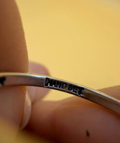 Sterling silver ring Uk size J