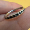 Sterling silver ring Uk size J