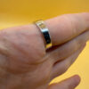 Massive Sterling silver ring Uk size Q~48