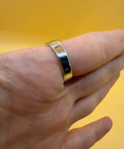 Massive Sterling silver ring Uk size Q