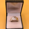 Massive Sterling silver ring Uk size Q~48