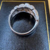 Massive Sterling silver ring Uk size Q~48