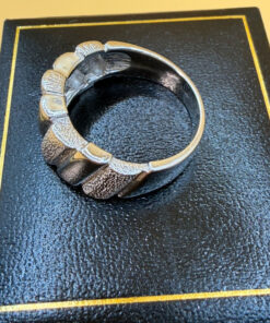 Massive Sterling silver ring Uk size Q