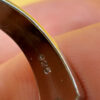 Massive Sterling silver ring Uk size Q~48