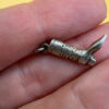 vintage sterling silver cowboy boot charm pendant ~46