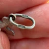 Silver Vintage Protective Cross Charm Pendant~46