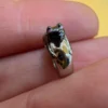 Pandora charm sterling silver, a sleeping cat ~46
