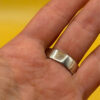 Chunky 925 Sterling Silver Statement Ring Size P ~46
