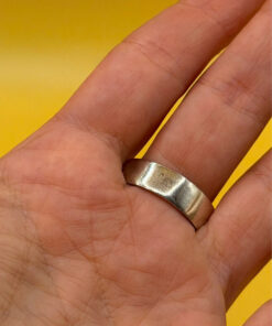 Chunky 925 Sterling Silver Statement Ring Size P