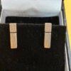 Fashion sterling silver stud earrings ~ 32